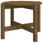vidaXL Mesa de centro de madera maciza de pino marrón miel 62,5x45 cm vidaXL Mesa de centro de madera maciza de pino marrón miel 62,5x45 cm