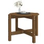 vidaXL Mesa de centro de madera maciza de pino marrón miel 62,5x45 cm vidaXL Mesa de centro de madera maciza de pino marrón miel 62,5x45 cm