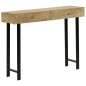 vidaXL Mesa consola de madera maciza de mango 102x30x79 cm vidaXL Mesa consola de madera maciza de mango 102x30x79 cm