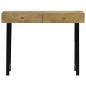 vidaXL Mesa consola de madera maciza de mango 102x30x79 cm vidaXL Mesa consola de madera maciza de mango 102x30x79 cm