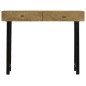vidaXL Mesa consola de madera maciza de mango 102x30x79 cm vidaXL Mesa consola de madera maciza de mango 102x30x79 cm