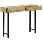 vidaXL Mesa consola de madera maciza de mango 102x30x79 cm vidaXL Mesa consola de madera maciza de mango 102x30x79 cm