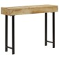 vidaXL Mesa consola de madera maciza de mango 102x30x79 cm vidaXL Mesa consola de madera maciza de mango 102x30x79 cm