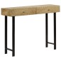 vidaXL Mesa consola de madera maciza de mango 102x30x79 cm vidaXL Mesa consola de madera maciza de mango 102x30x79 cm