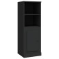 vidaXL Aparador alto madera contrachapada negro 36x35,5x103,5 cm vidaXL Aparador alto madera contrachapada negro 36x35,5x103,5 cm