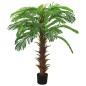 vidaXL Palmera Cycas artificial con macetero 140 cm verde vidaXL Palmera Cycas artificial con macetero 140 cm verde