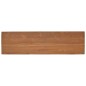 vidaXL Mueble para TV con ruedas madera maciza de teca 110x30x40 cm 