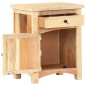 vidaXL Mesita de noche de madera maciza reciclada 40x30x50 cm vidaXL Mesita de noche de madera maciza reciclada 40x30x50 cm