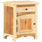vidaXL Mesita de noche de madera maciza reciclada 40x30x50 cm vidaXL Mesita de noche de madera maciza reciclada 40x30x50 cm