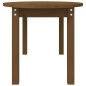 vidaXL Mesa de centro madera maciza de pino marrón miel 110x55x45 cm vidaXL Mesa de centro madera maciza de pino marrón miel 110x55x45 cm