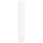 vidaXL Estantería/divisor de espacios blanco brillante 40x30x198 cm vidaXL Estantería/divisor de espacios blanco brillante 40x30x198 cm