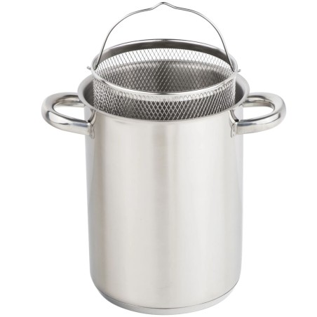 HI Olla para espárragos plateada 4 L