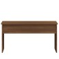 vidaXL Mesa de centro contrachapado marrón roble 102x50,5x52,5 cm