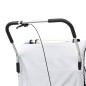 vidaXL Remolque para bicicletas y cochecito 2 en 1 azul y gris vidaXL Remolque para bicicletas y cochecito 2 en 1 azul y gris