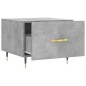 vidaXL Mesa de centro 2 uds madera ingeniería gris hormigón 50x50x40cm vidaXL Mesa de centro 2 uds madera ingeniería gris hormigón 50x50x40cm
