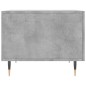 vidaXL Mesa de centro 2 uds madera ingeniería gris hormigón 50x50x40cm vidaXL Mesa de centro 2 uds madera ingeniería gris hormigón 50x50x40cm