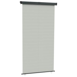 vidaXL Toldo lateral de balcón gris 145x250 cm