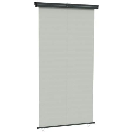 vidaXL Toldo lateral de balcón gris 145x250 cm