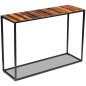 vidaXL Mesa consola de madera maciza reciclada 110x35x76 cm vidaXL Mesa consola de madera maciza reciclada 110x35x76 cm