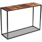 vidaXL Mesa consola de madera maciza reciclada 110x35x76 cm vidaXL Mesa consola de madera maciza reciclada 110x35x76 cm