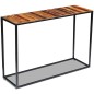 vidaXL Mesa consola de madera maciza reciclada 110x35x76 cm vidaXL Mesa consola de madera maciza reciclada 110x35x76 cm