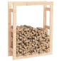 vidaXL Estante para leña madera maciza de pino 80x25x100 cm vidaXL Estante para leña madera maciza de pino 80x25x100 cm