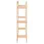 vidaXL Estante para leña madera maciza de pino 80x25x100 cm vidaXL Estante para leña madera maciza de pino 80x25x100 cm
