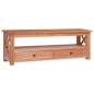 vidaXL Mueble para TV de madera maciza de caoba 120x30x40 cm vidaXL Mueble para TV de madera maciza de caoba 120x30x40 cm