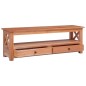 vidaXL Mueble para TV de madera maciza de caoba 120x30x40 cm vidaXL Mueble para TV de madera maciza de caoba 120x30x40 cm