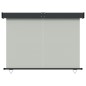 vidaXL Toldo lateral de balcón gris 145x250 cm vidaXL Toldo lateral de balcón gris 145x250 cm