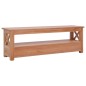 vidaXL Mueble para TV de madera maciza de caoba 120x30x40 cm vidaXL Mueble para TV de madera maciza de caoba 120x30x40 cm