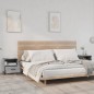 vidaXL Mesita de noche 2 unidades madera contrachapada gris Sonoma vidaXL Mesita de noche 2 unidades madera contrachapada gris Sonoma