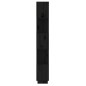 vidaXL Estantería/divisor de espacios madera pino negro 51x25x163,5 cm vidaXL Estantería/divisor de espacios madera pino negro 51x25x163,5 cm