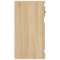 vidaXL Aparador de madera contrachapada roble Sonoma 70x35,5x67,5 cm vidaXL Aparador de madera contrachapada roble Sonoma 70x35,5x67,5 cm