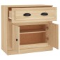 vidaXL Aparador de madera contrachapada roble Sonoma 70x35,5x67,5 cm vidaXL Aparador de madera contrachapada roble Sonoma 70x35,5x67,5 cm