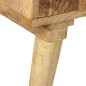 vidaXL Aparador de madera maciza de mango 120x30x70 cm vidaXL Aparador de madera maciza de mango 120x30x70 cm