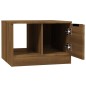vidaXL Mesa de centro madera contrachapada roble marrón 50x50x36 cm vidaXL Mesa de centro madera contrachapada roble marrón 50x50x36 cm