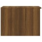 vidaXL Mesa de centro madera contrachapada roble marrón 50x50x36 cm vidaXL Mesa de centro madera contrachapada roble marrón 50x50x36 cm