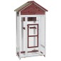 vidaXL Casita para pájaros madera maciza pino color moca 91,5x53x170cm vidaXL Casita para pájaros madera maciza pino color moca 91,5x53x170cm
