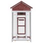vidaXL Casita para pájaros madera maciza pino color moca 91,5x53x170cm vidaXL Casita para pájaros madera maciza pino color moca 91,5x53x170cm