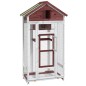 vidaXL Casita para pájaros madera maciza pino color moca 91,5x53x170cm vidaXL Casita para pájaros madera maciza pino color moca 91,5x53x170cm