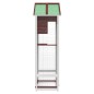 vidaXL Casita para pájaros madera maciza pino color moca 91,5x53x170cm vidaXL Casita para pájaros madera maciza pino color moca 91,5x53x170cm