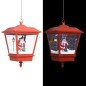 vidaXL Lámpara colgante de Navidad con LED y Santa Rojo 27x27x45 cm vidaXL Lámpara colgante de Navidad con LED y Santa Rojo 27x27x45 cm