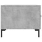 vidaXL Mesa de centro 2 uds madera ingeniería gris hormigón 50x50x40cm vidaXL Mesa de centro 2 uds madera ingeniería gris hormigón 50x50x40cm