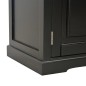 vidaXL Mueble para el televisor de madera negro 120x30x40 cm vidaXL Mueble para el televisor de madera negro 120x30x40 cm