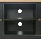 vidaXL Mueble para el televisor de madera negro 120x30x40 cm vidaXL Mueble para el televisor de madera negro 120x30x40 cm