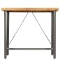 vidaXL Mesa de bar de madera maciza de teca reciclada 120x58x106 cm vidaXL Mesa de bar de madera maciza de teca reciclada 120x58x106 cm