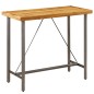 vidaXL Mesa de bar de madera maciza de teca reciclada 120x58x106 cm vidaXL Mesa de bar de madera maciza de teca reciclada 120x58x106 cm