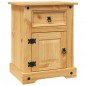 vidaXL Mesita de noche Corona Range pino mexicano 53x39x66 cm vidaXL Mesita de noche Corona Range pino mexicano 53x39x66 cm