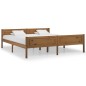 vidaXL Estructura de cama madera maciza pino marrón miel 180x200 cm vidaXL Estructura de cama madera maciza pino marrón miel 180x200 cm